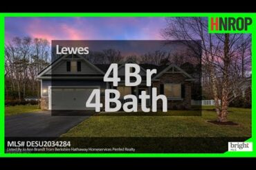 #HNROP Lewes 4Br 4Ba Home | Introducing 20161 Long Meadow Lane, a special home that has it all. ...