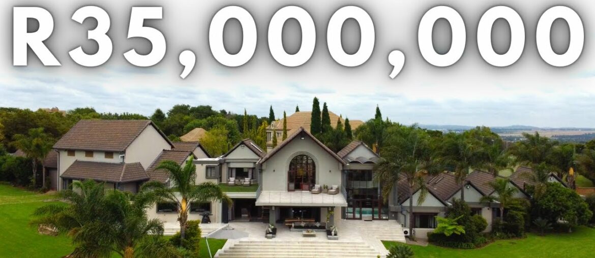 Touring a R35,000,000 INTERIOR DESIGN Masterpiece in CORNWILL HILL COUNTRY ESTATE | Centurion
