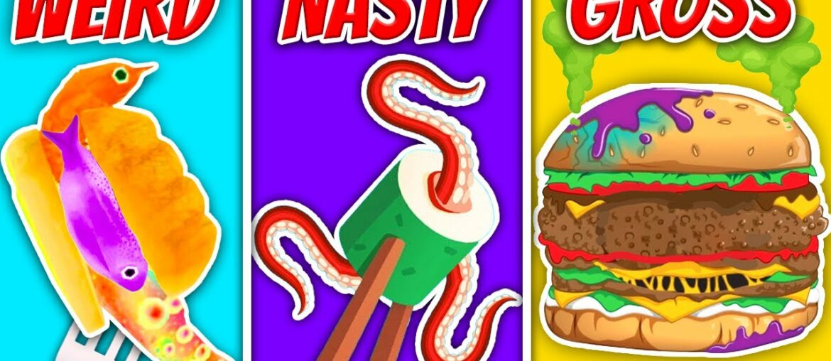 I Made 100 of The Most DISGUSTING FOODS! | Toca Kitchen