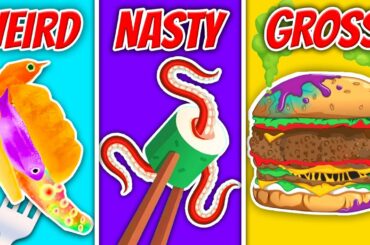 I Made 100 of The Most DISGUSTING FOODS! | Toca Kitchen