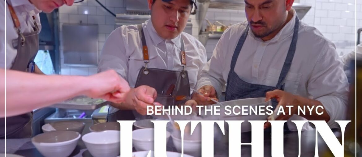 Top Chef Takes us Behind the Scenes for Dinner Service at this Intimate NYC restaurant | Luthun, NYC