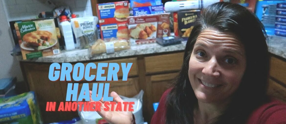 Grocery Shopping and Haul in another state with my Dad Grocery Shopping and Haul in another state with my Dad