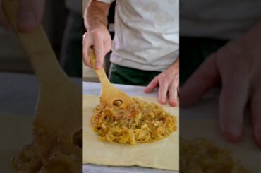 Caramelized ONION GALETTE | asmr shorts