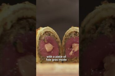 Filetto alla Wellington in un ristorante 3 stelle Michelin inglese #shorts