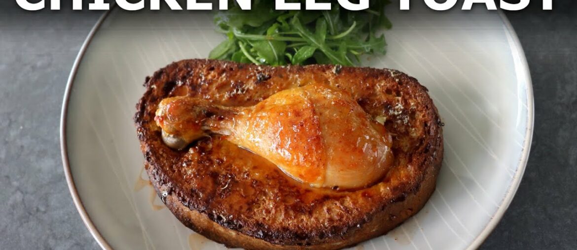 Chicken Leg Toast - Savory Chicken French Toast - Food Wishes