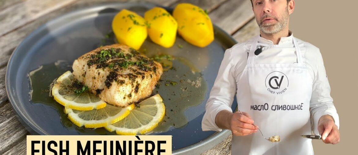 How to pan fry fish MEUNIERE I French cuisine classic recipe How to pan fry fish MEUNIERE I French cuisine classic recipe