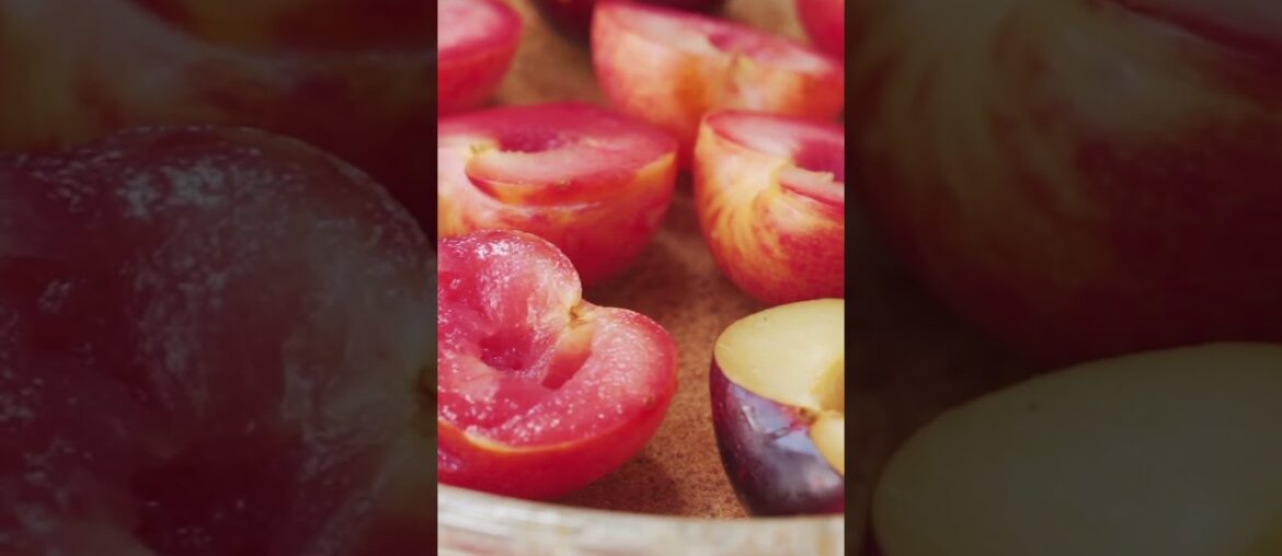 Plum Clafoutis | Bake Custard Flan