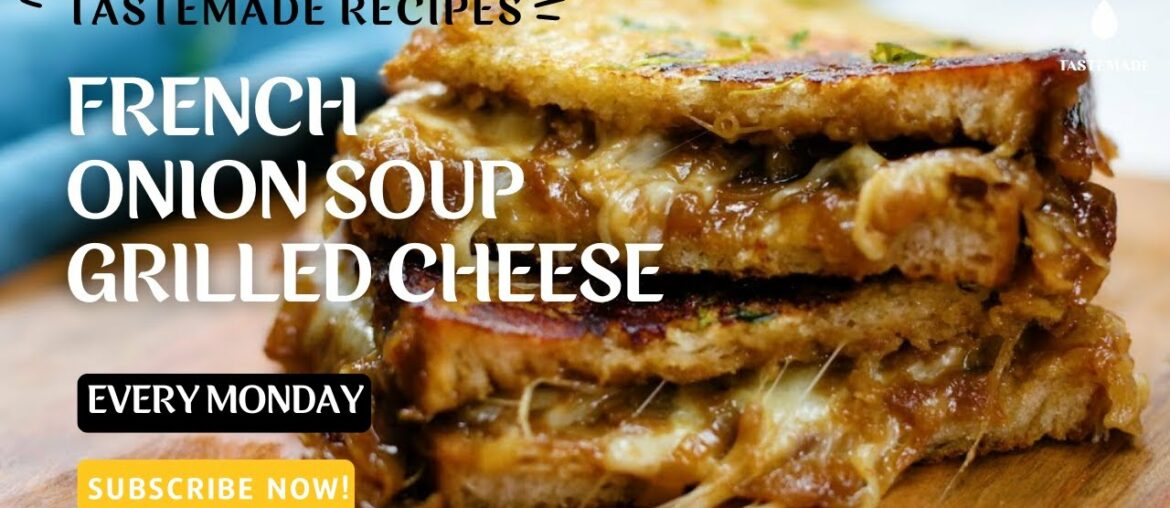 Cozy Up with This French Onion Soup Grilled Cheese Sandwich Recipe! Cozy Up with This French Onion Soup Grilled Cheese Sandwich Recipe!