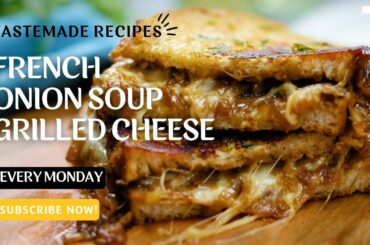 Cozy Up with This French Onion Soup Grilled Cheese Sandwich Recipe!