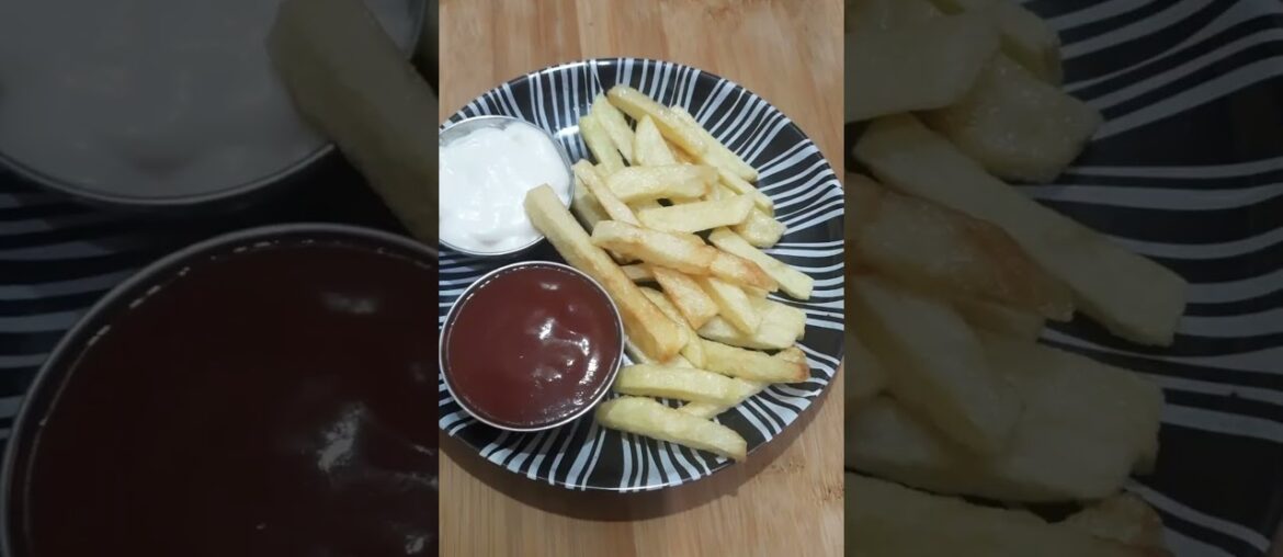Potato French Fries With Mayo Dip | French Fry Recipe