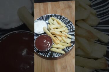 Potato French Fries With Mayo Dip | French Fry Recipe