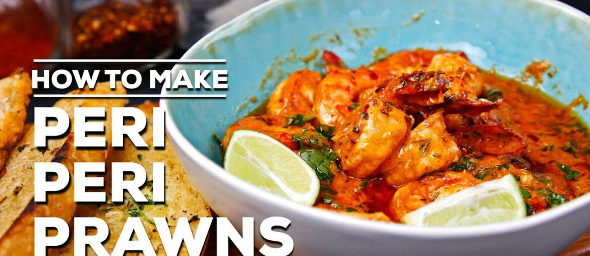 Carrie Scully Makes Peri Peri Prawns For Dinner: Budget Gourmet 033