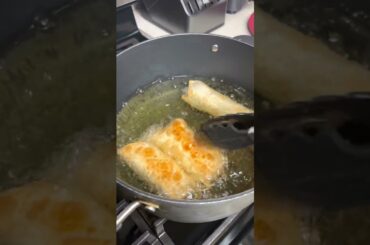 FRENCH APPLE EGGROLLS! #shorts #food #shortvideo