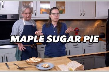 1915 Maple Sugar Pie Recipe - Old Cookbook Show