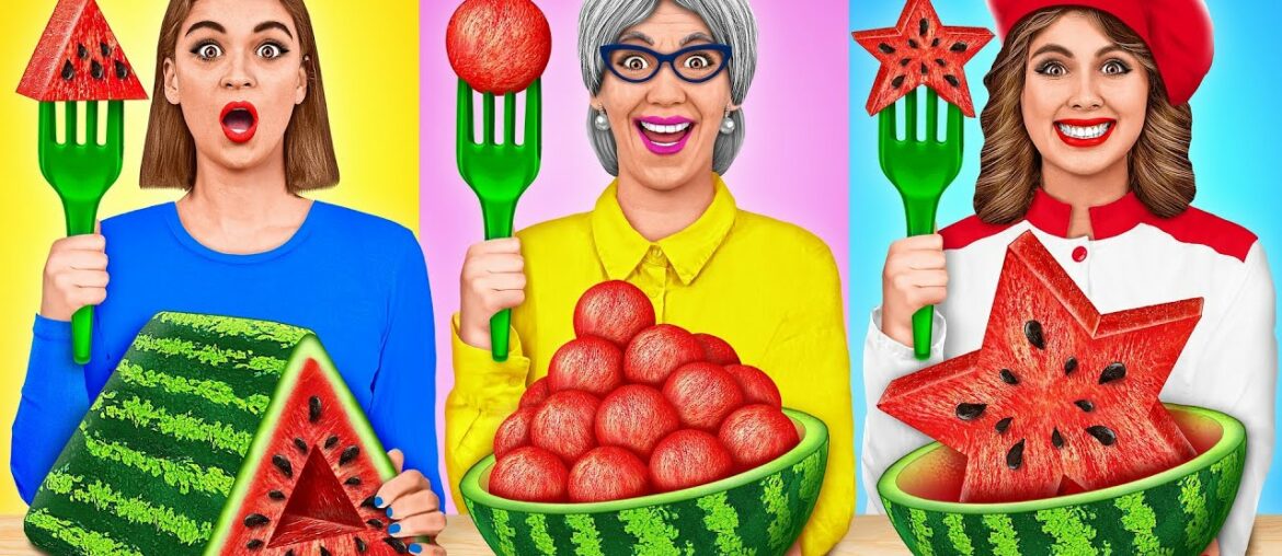 Me vs Grandma Cooking Challenge | Crazy Challenge by TeenDO Challenge