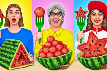 Me vs Grandma Cooking Challenge | Crazy Challenge by TeenDO Challenge