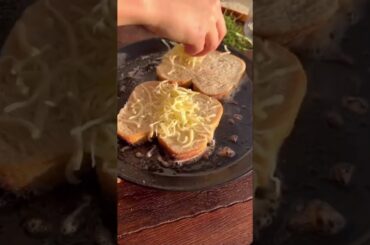 French Onion Mushroom Toast Recipe