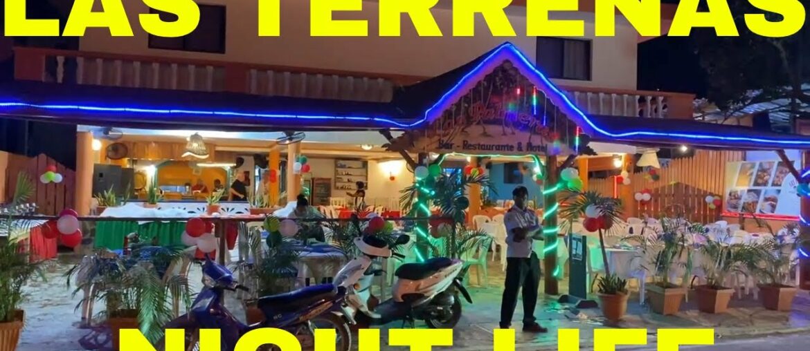 LAS TERRENAS: NIGHT SCENES | SAFETY| |RESTAURANTS | TRAVEL VLOG 2023| DOMINICAN REPUBLIC
