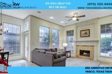 Home Closed Frisco Texas 75034 Heritage Lake 4185 Armistice Drive