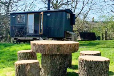 Luxurious Peak District Shepherd hut Cottage - Dane Valley