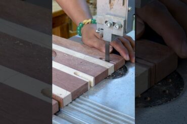 Unique Design Color Wood Wine Table #woodworking #shorts