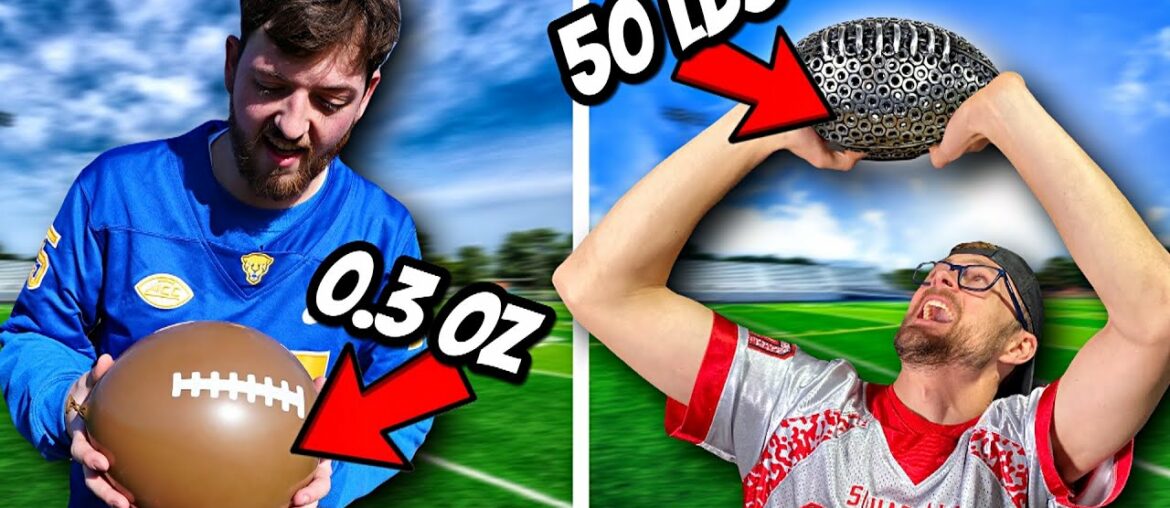 Every Time You Score the Ball Gets HEAVIER! (Backyard Tackle Football!) Every Time You Score the Ball Gets HEAVIER! (Backyard Tackle Football!)