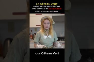 All the parts of this cool French cake! Hope you like pistachios.