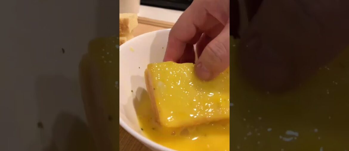 Cheese French toast #food #mukbang #recipe #shorts