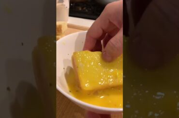 Cheese French toast #food #mukbang #recipe #shorts