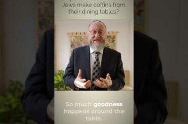 Why did Medieval French Jews make coffins from their dining tables?