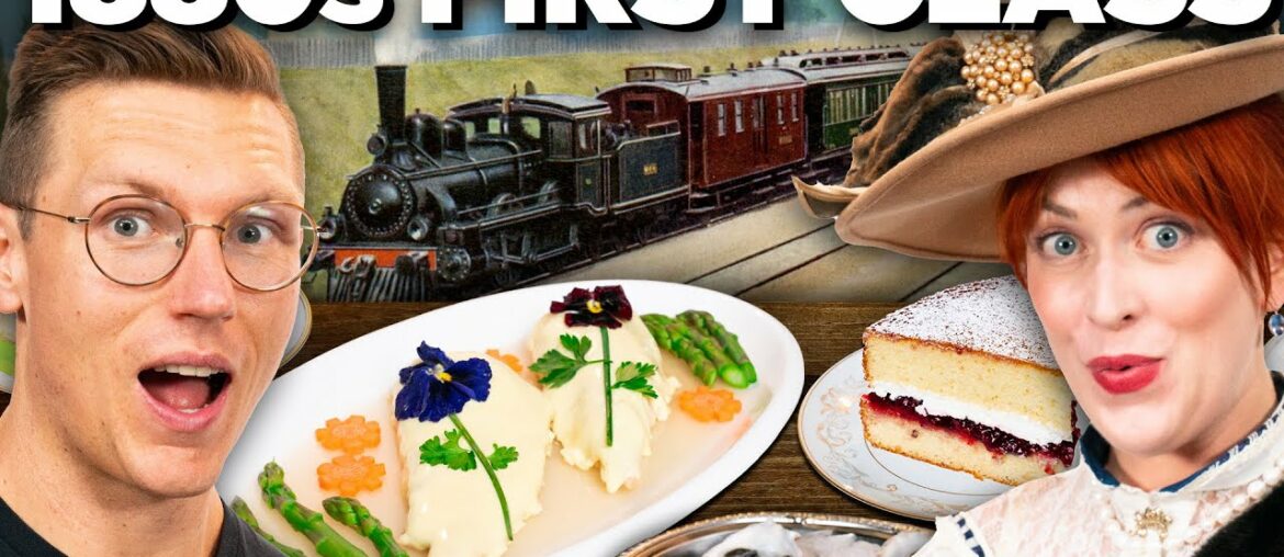 Recreating First Class Train Food From The 1800s Recreating First Class Train Food From The 1800s