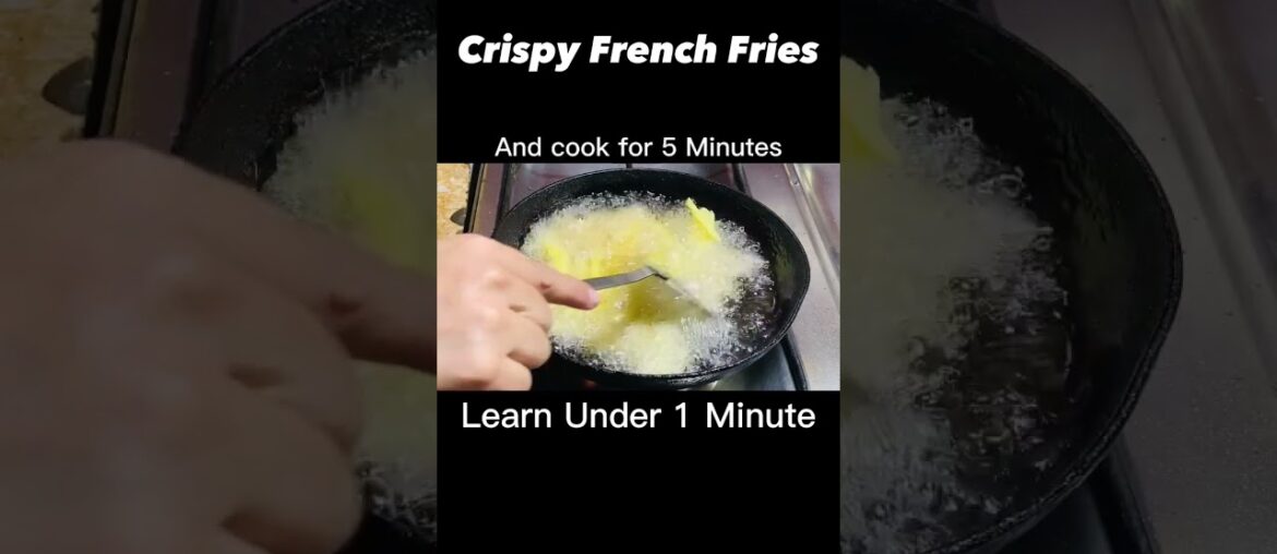 The Best French Fries Recipe - Extremely Crispy and Super Golden