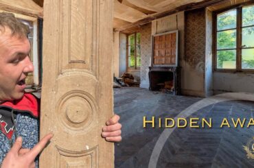 The MISSING Wood Panelling for the GRAND Salon at the CHATEAU.