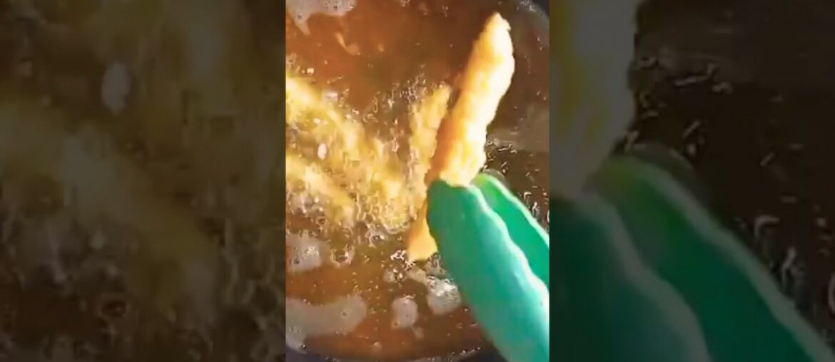 Frying Chips | Crispy French Fries Recipe 4 | Fries Shorts | 59 sec Veg Recipe | Maryam's Kitchen