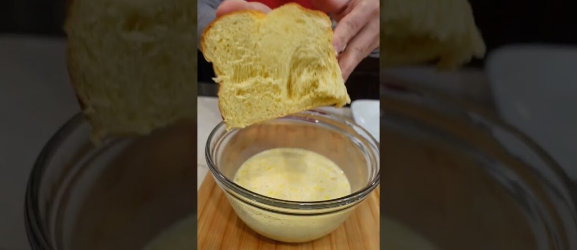 How to make the Rock's French Toast! #shortsfeed  #therock #frenchtoast
