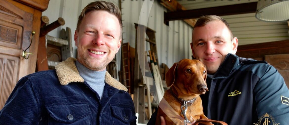 Furnishing the GRAND Entrance | Antique shopping for a Chateau.