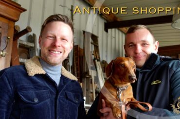 Furnishing the GRAND Entrance | Antique shopping for a Chateau.