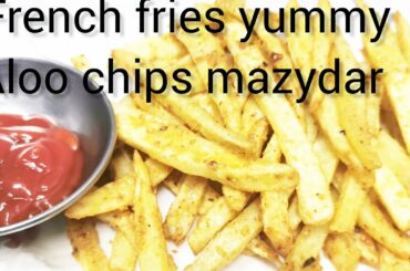 French fries very easy recipe #shorts mazydar Aloo ki chips best recipe