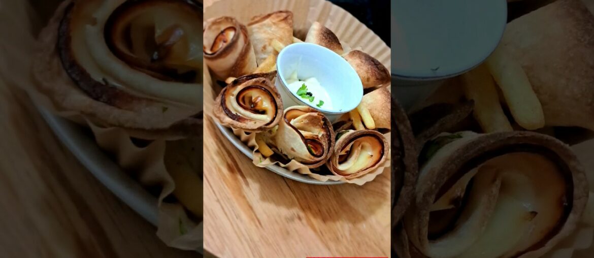 Easy Tortilla Cones Recipe | Recipes Ideas for Ramadan 2023 | Tortilla Hacks #shorts #viralshorts