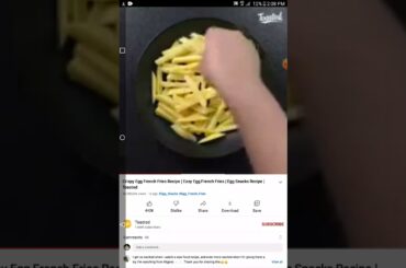 crispy egg French recipe = easy egg french fries=egg snacks  recipe toasted