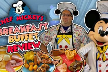 REVIEW: Chef Mickey's Breakfast Buffet with Tom