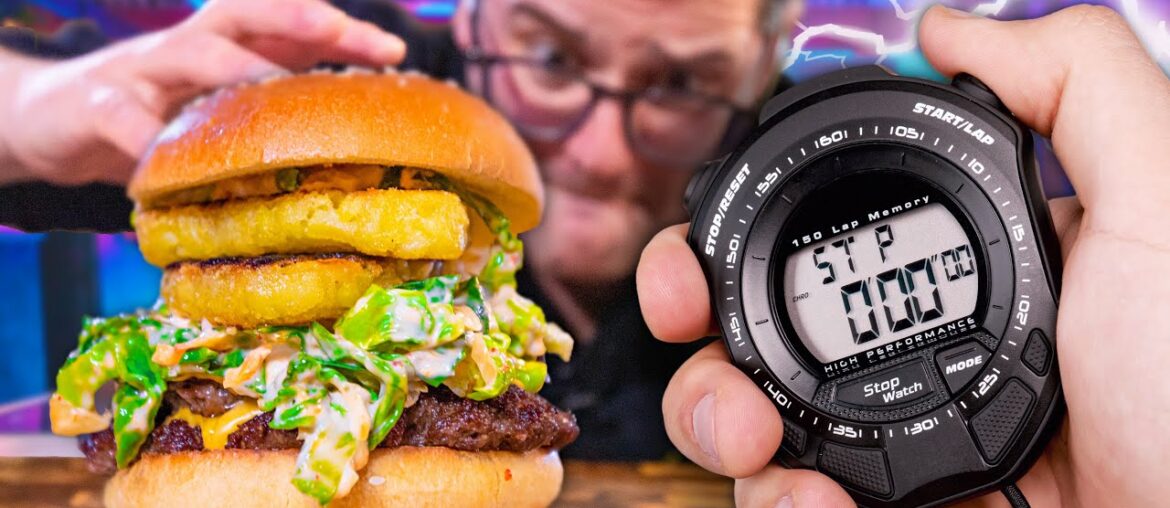 Sub-10 Minute Burger Time Trial (Leaderboard Challenge) Sub-10 Minute Burger Time Trial (Leaderboard Challenge)