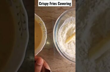 Fries Covering | Crispy French Fries Recipe 3 | Fries Shorts | 60 sec Veg Recipe | Maryam's Kitchen
