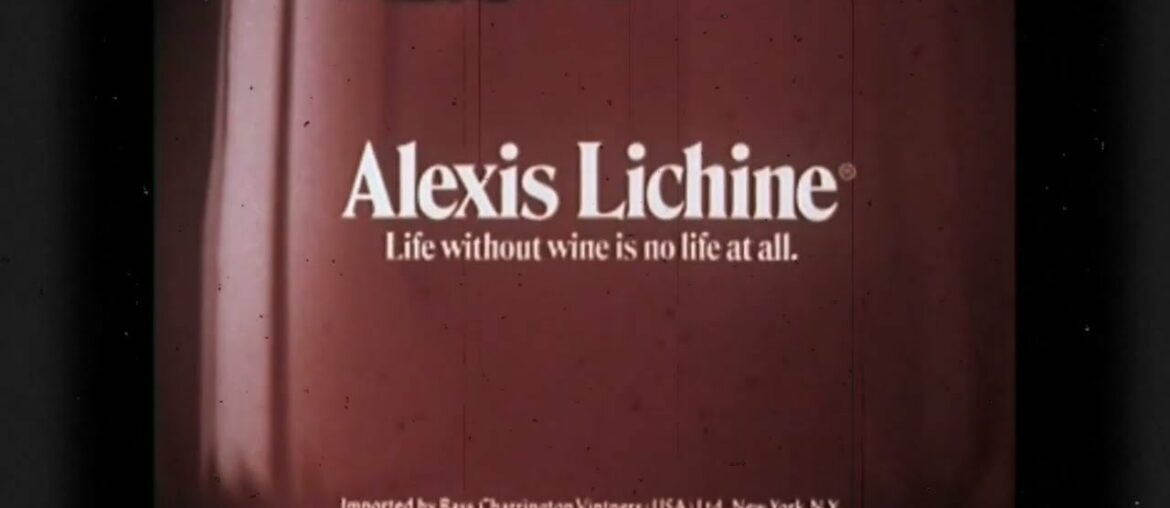 Alexis Lichine french wines old TV commercials Alexis Lichine french wines old TV commercials