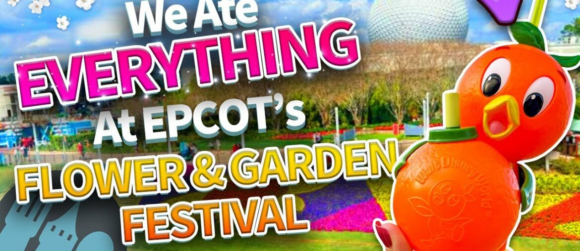 We Ate EVERYTHING at EPCOT's Flower & Garden Festival We Ate EVERYTHING at EPCOT's Flower & Garden Festival