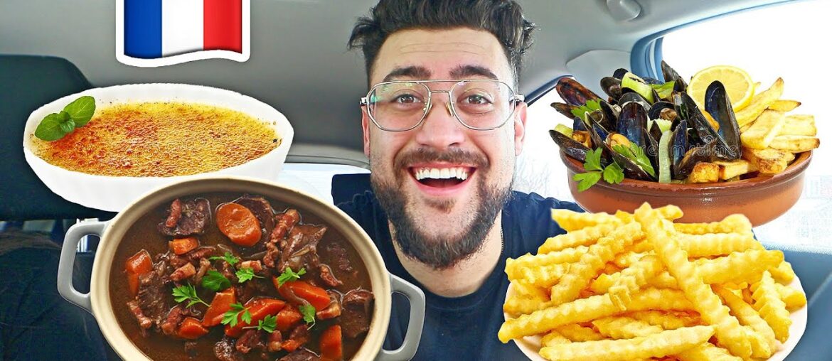 Trying FRENCH food for the first time ever!