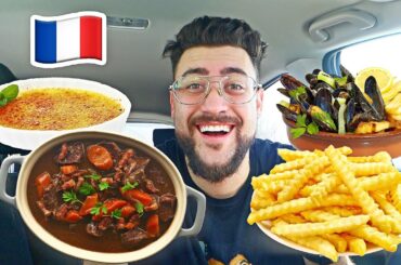 Trying FRENCH food for the first time ever!
