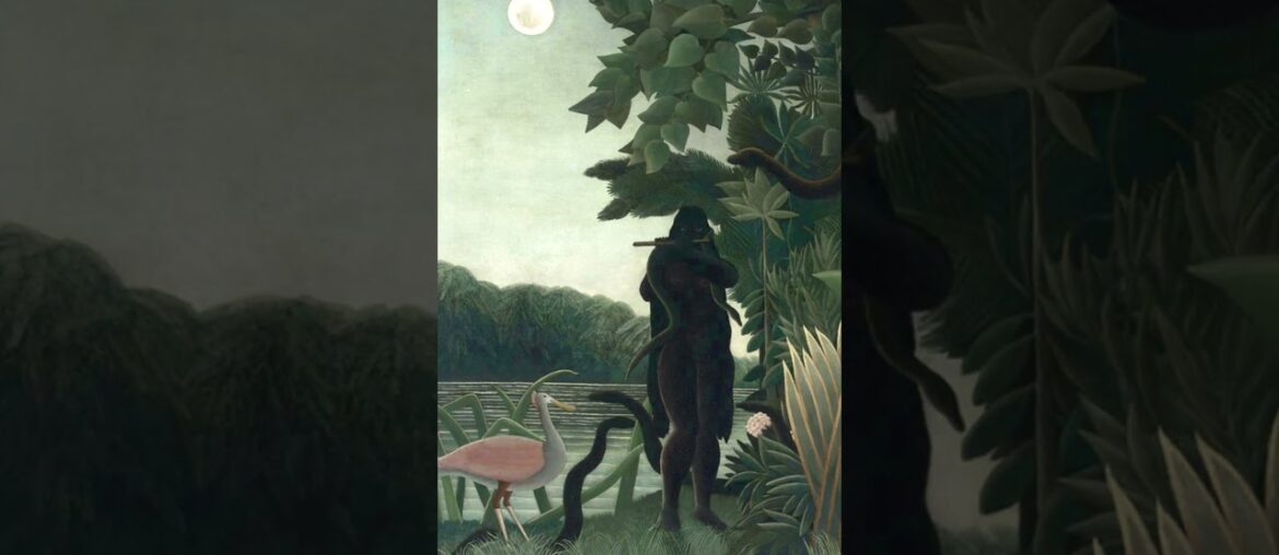 French artist Henri Rousseau ridiculed at the Salon d'Automne 1907: Art History School