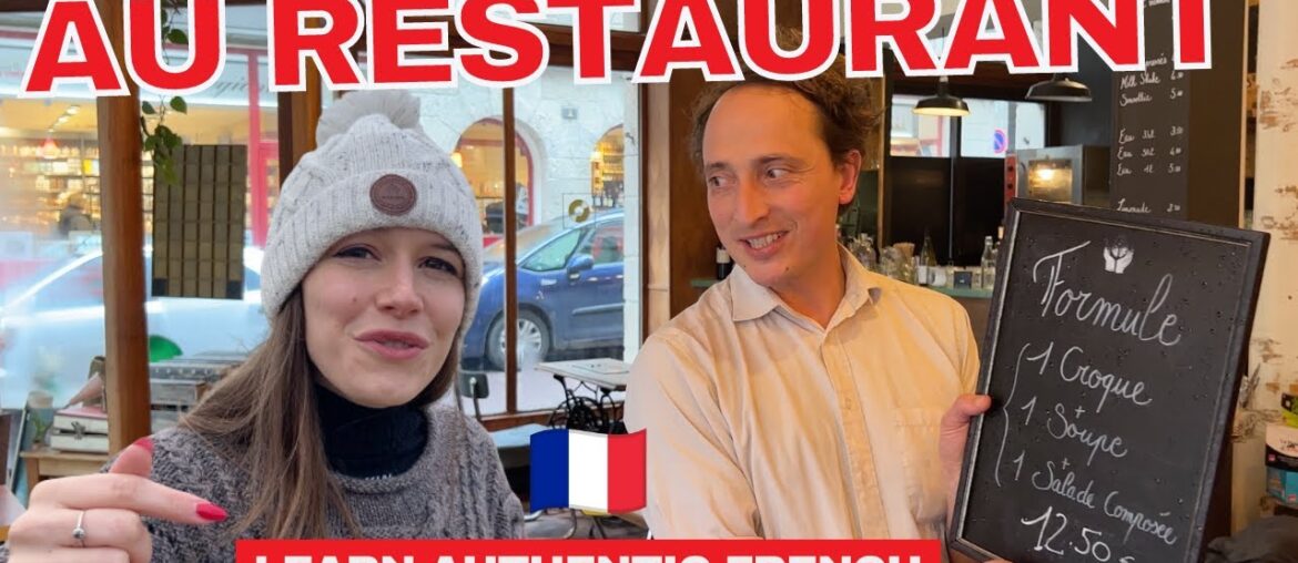 Do you understand ALL this French menu ? Real French conversation at the restaurant (+subtitles) Do you understand ALL this French menu ? Real French conversation at the restaurant (+subtitles)