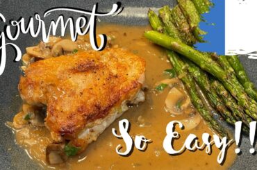 Gourmet Chicken Thighs - Easy and Inexpensive - Poulet au Vinaigre